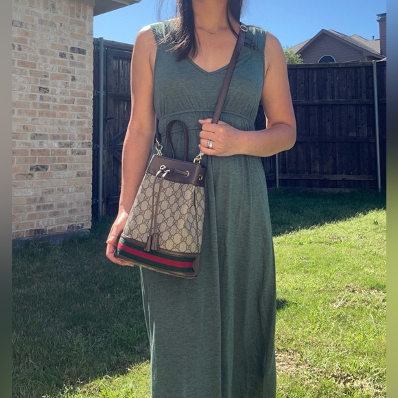 GUCCI GG Ophidia Small Bucket Bag - Picture 1 of 16